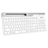 Клавиатура A4Tech Fstyler FBK25 (белый/серый) фото 1